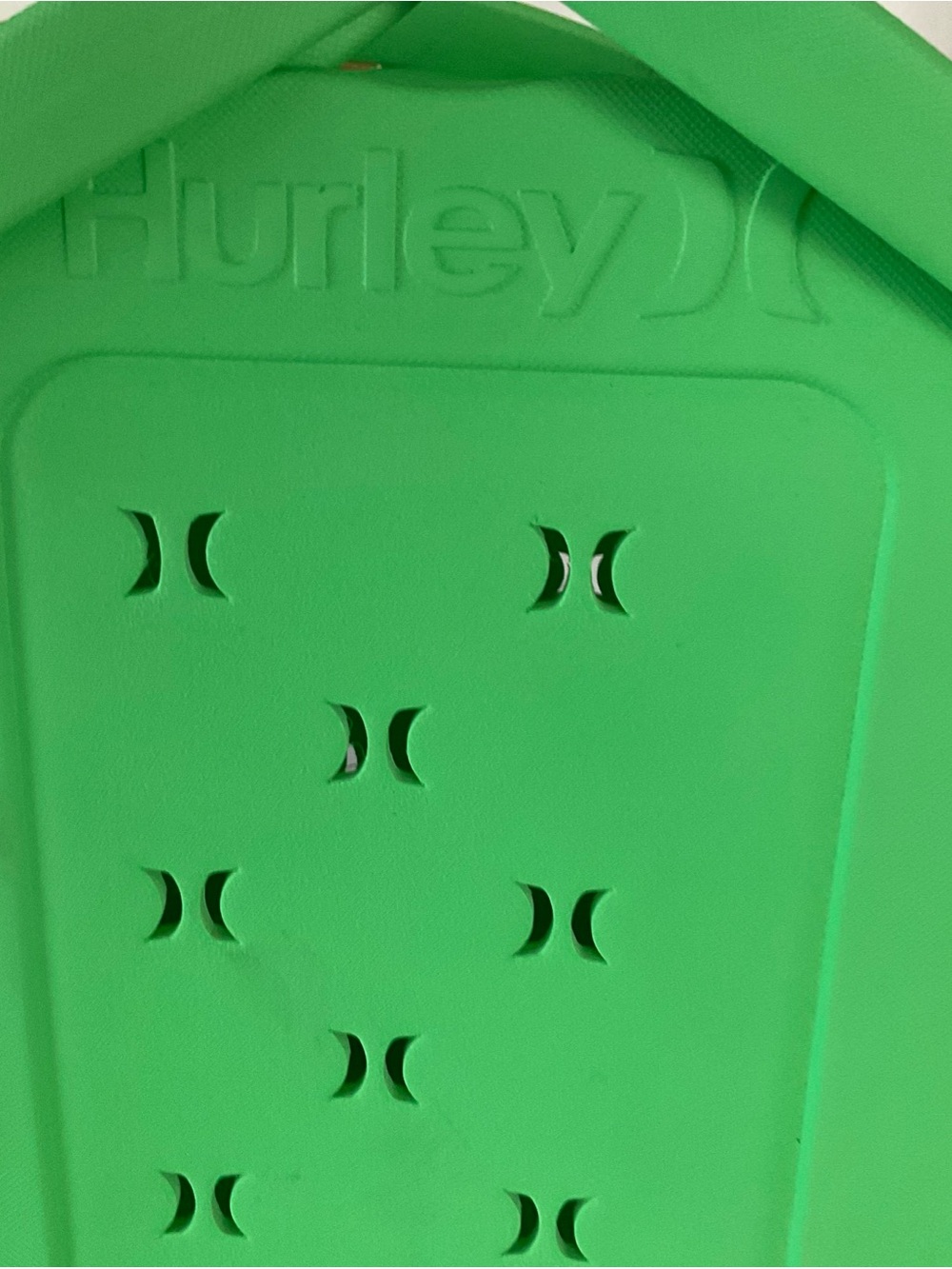 Hurley Mint Green Silicone Waterproof Bag/tote Beach/Travel NWT 16”x 8.5”x 13” - Picture 5 of 9